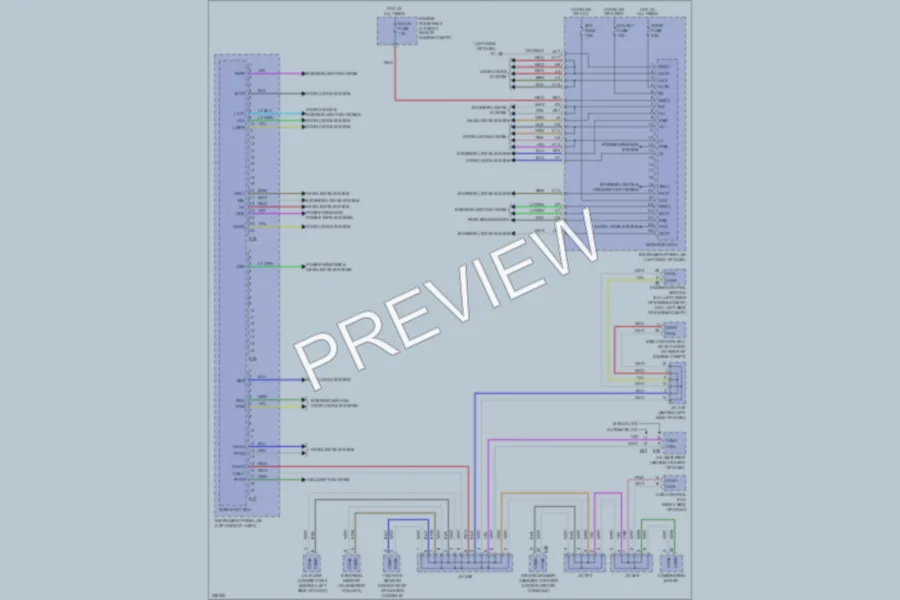 2006 Toyota RAV4 Body Control Modules wiring diagram preview