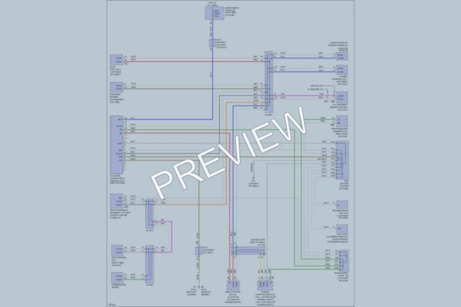 2006 Toyota RAV4 Computer Data Lines wiring diagram preview