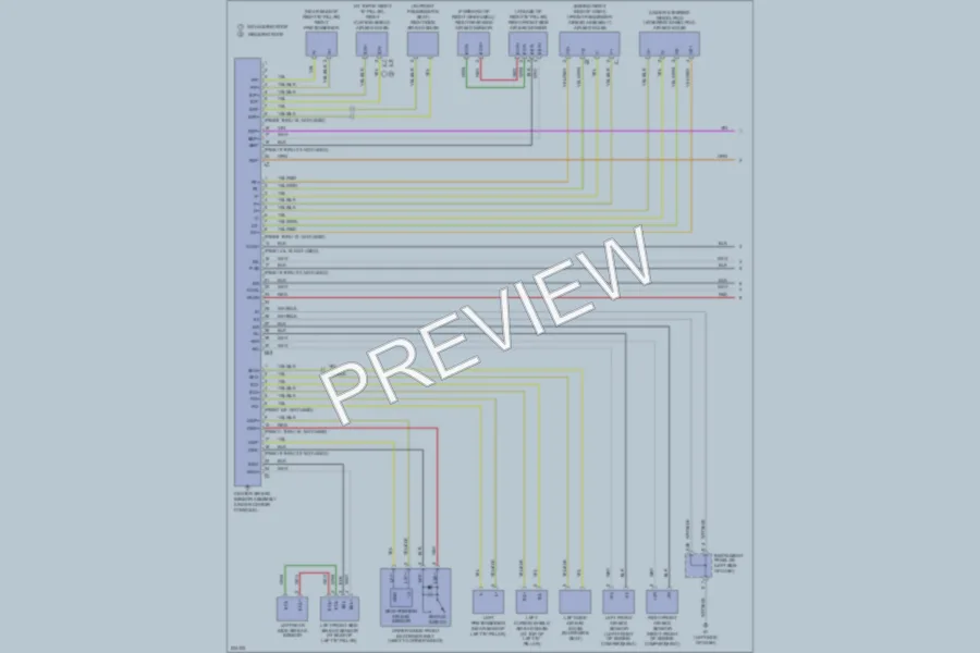 2006 Toyota RAV4 Supplemental Restraints wiring diagram preview