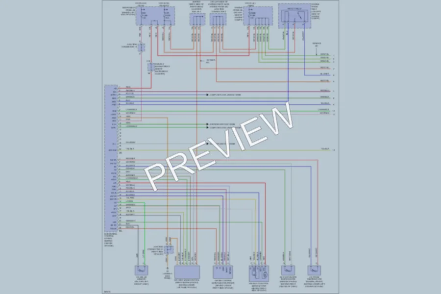 2006 Toyota Sequoia Air Conditioning wiring diagram preview