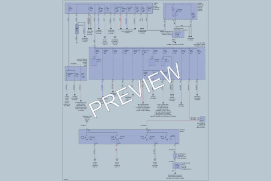 2006 Toyota Sequoia Power Distribution wiring diagram preview