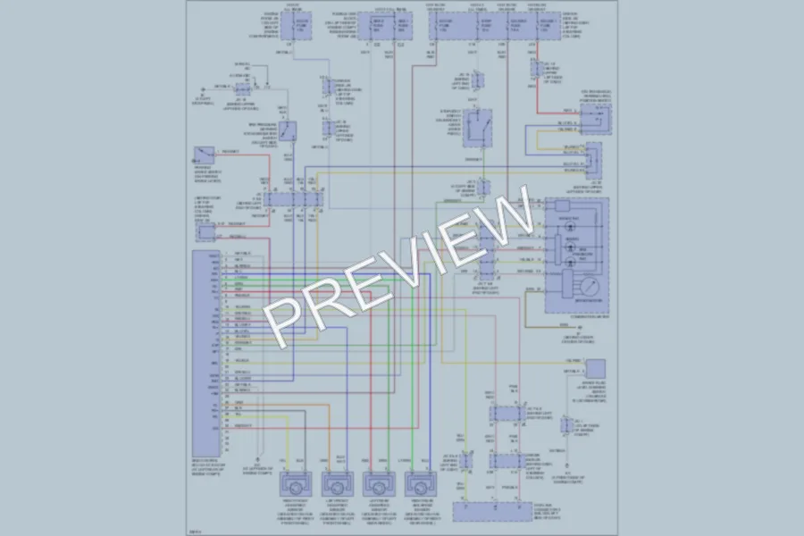 2006 Toyota Sienna Anti Lock Brakes wiring diagram preview