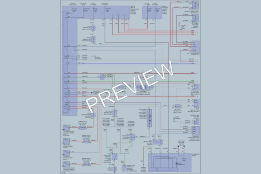 2006 Toyota Sienna Interior Lights wiring diagram preview
