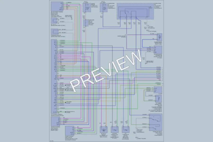 2006 Toyota Solara Air Conditioning wiring diagram preview