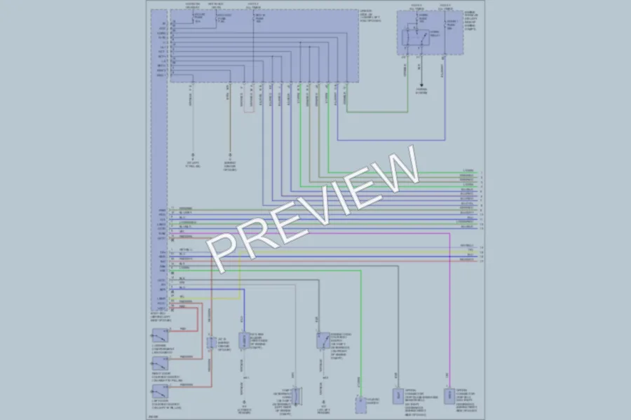 2006 Toyota Solara Anti Theft wiring diagram preview