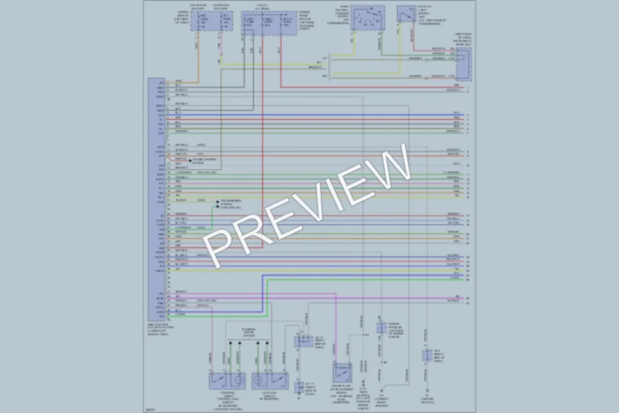 2006 Toyota Tacoma Anti Lock Brakes wiring diagram preview