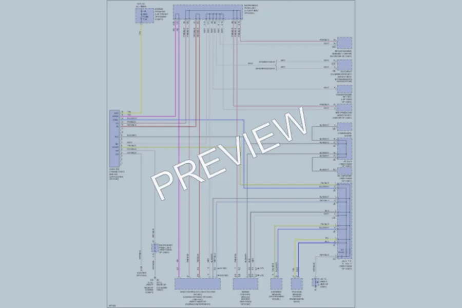2006 Toyota Tacoma Computer Data Lines wiring diagram preview