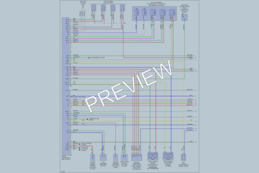 2006 Toyota Tacoma Engine Performance wiring diagram preview