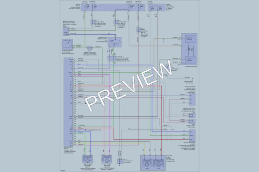 2006 Toyota Tundra Anti Lock Brakes wiring diagram preview