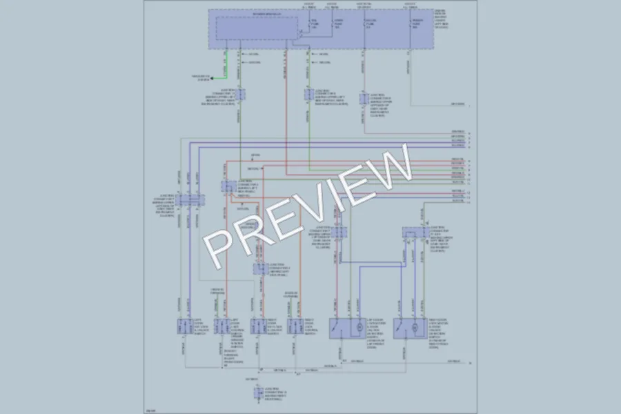 2006 Toyota Tundra Anti Theft wiring diagram preview