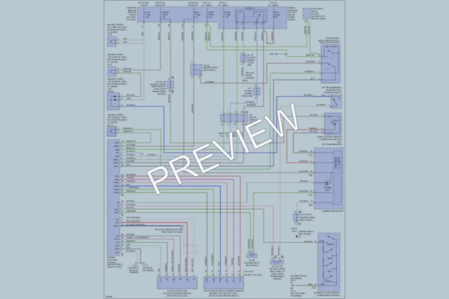 2006 Toyota Tundra Cruise Control wiring diagram preview