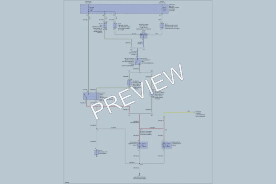 2006 Toyota Tundra Exterior Lights wiring diagram preview