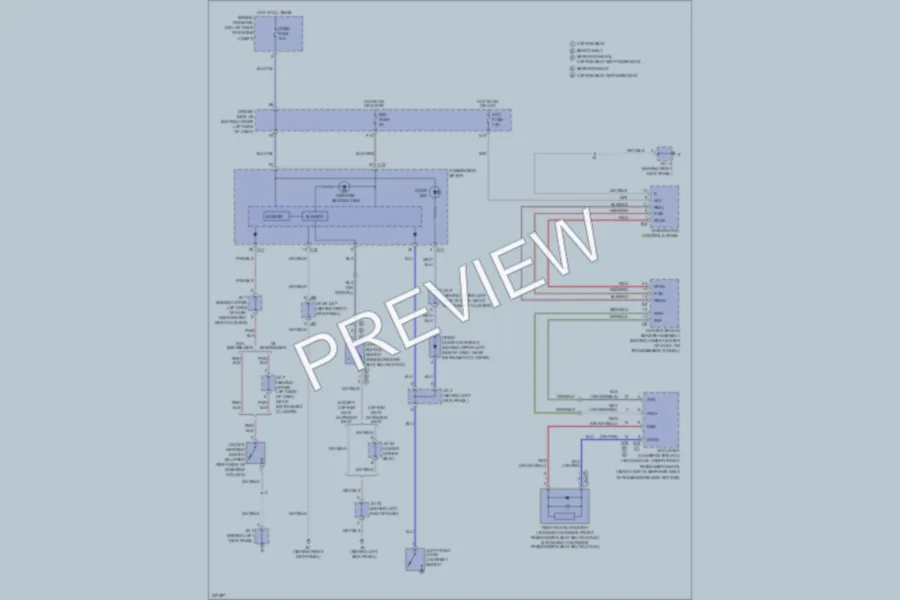 2006 Toyota Tundra Warning Systems wiring diagram preview