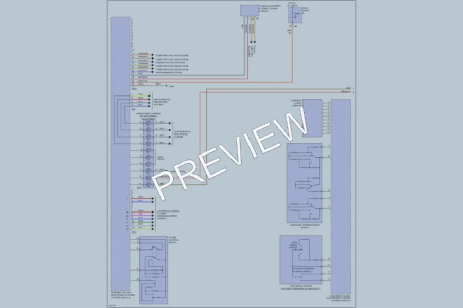 2006 Volkswagen GTI Body Control Modules wiring diagram preview