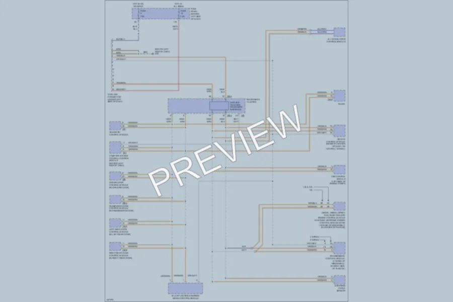 2006 Volkswagen GTI Computer Data Lines wiring diagram preview
