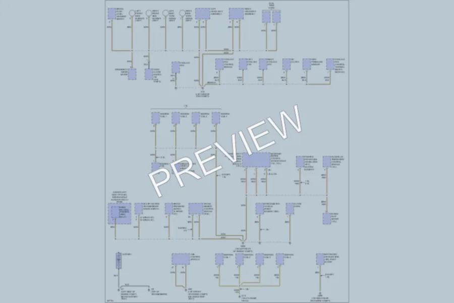 2006 Volkswagen GTI Ground Distribution wiring diagram preview