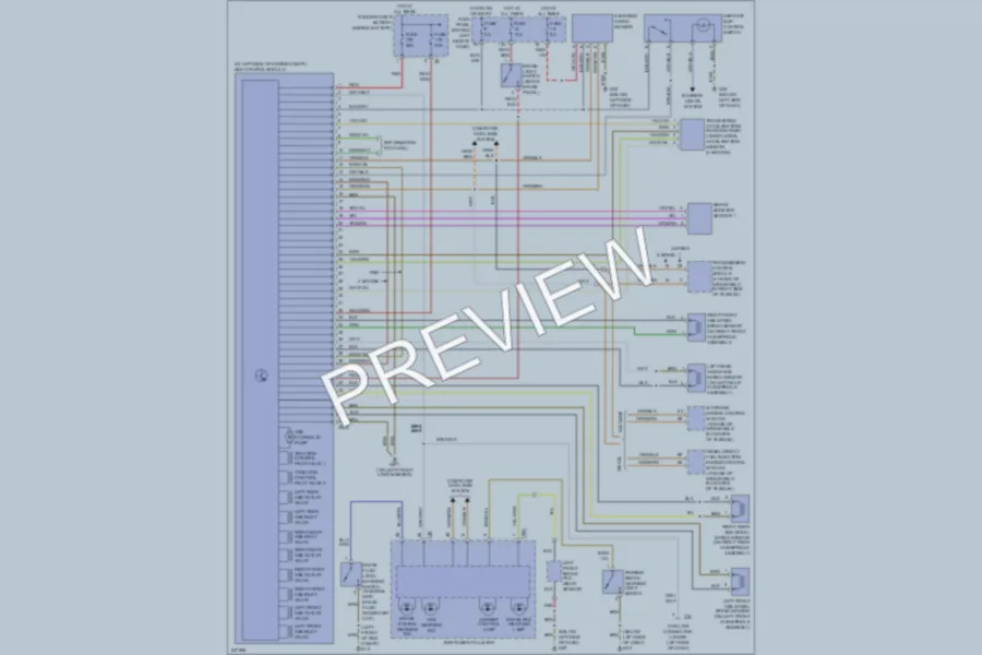 2006 Volkswagen Golf Anti Lock Brakes wiring diagram preview
