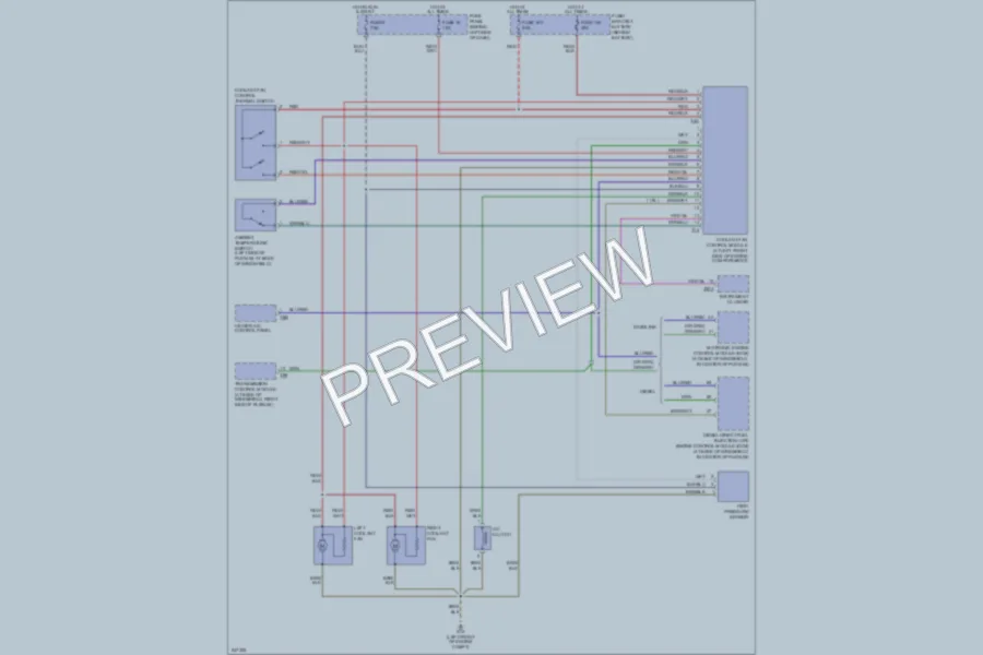 2006 Volkswagen Golf Cooling Fan wiring diagram preview
