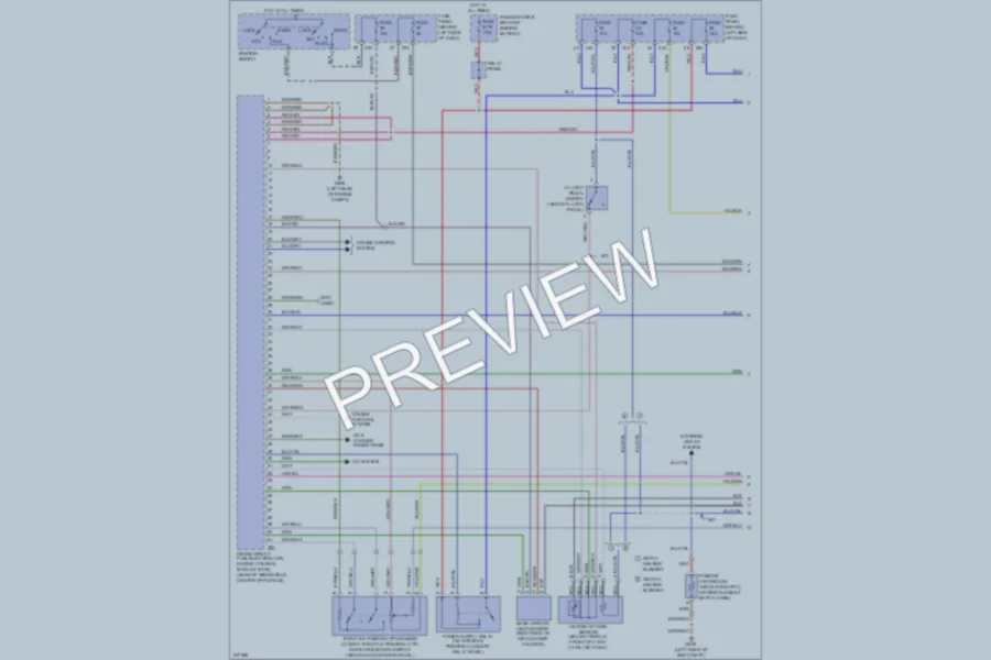 2006 Volkswagen Golf Engine Performance wiring diagram preview