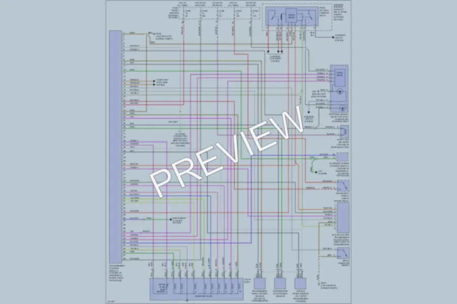 2006 Volkswagen Golf Transmission wiring diagram preview
