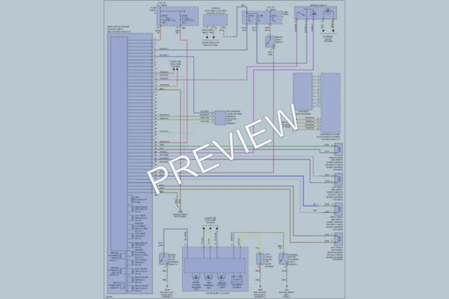 2006 Volkswagen Jetta Anti Lock Brakes wiring diagram preview