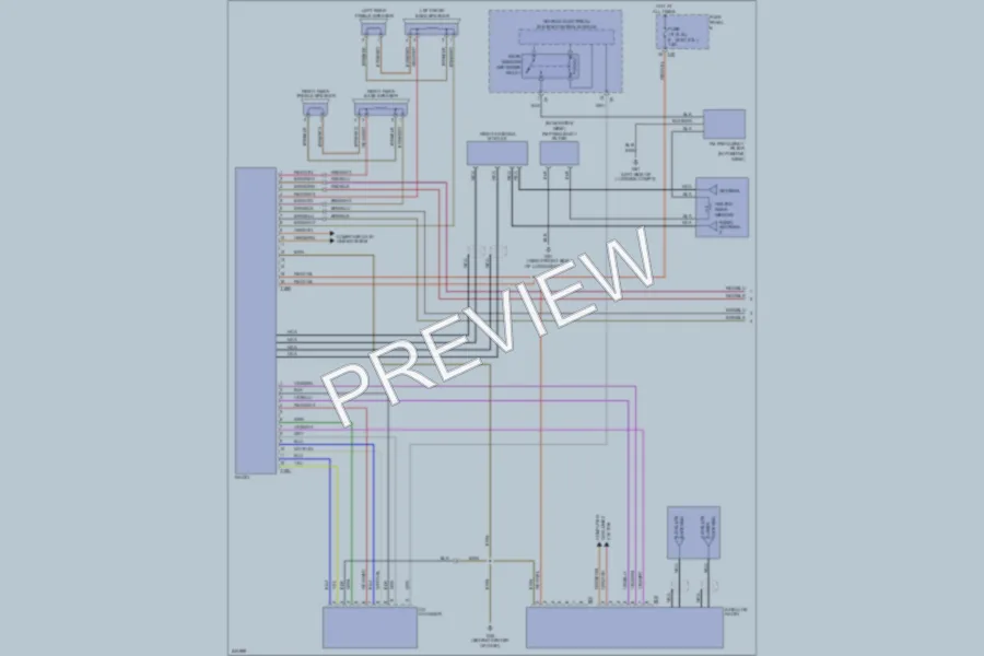 2006 Volkswagen Jetta Radio wiring diagram preview