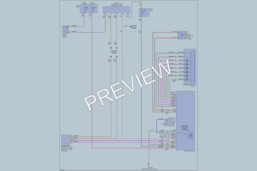 2006 Volkswagen Jetta Shift Interlock wiring diagram preview