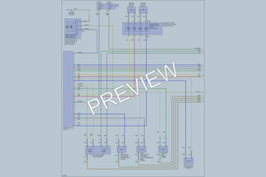 2006 Volkswagen Jetta Supplemental Restraints wiring diagram preview