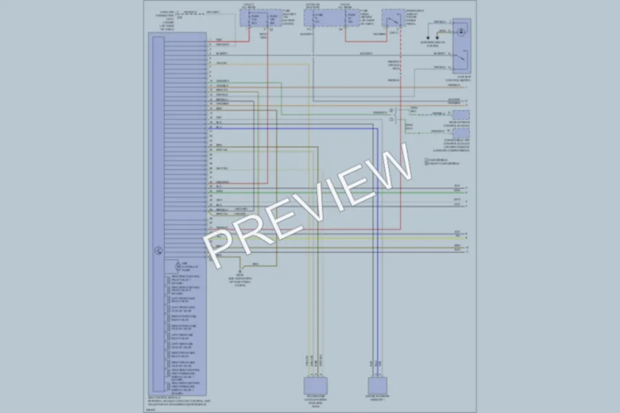 2006 Volkswagen NewBeetle Anti Lock Brakes wiring diagram preview