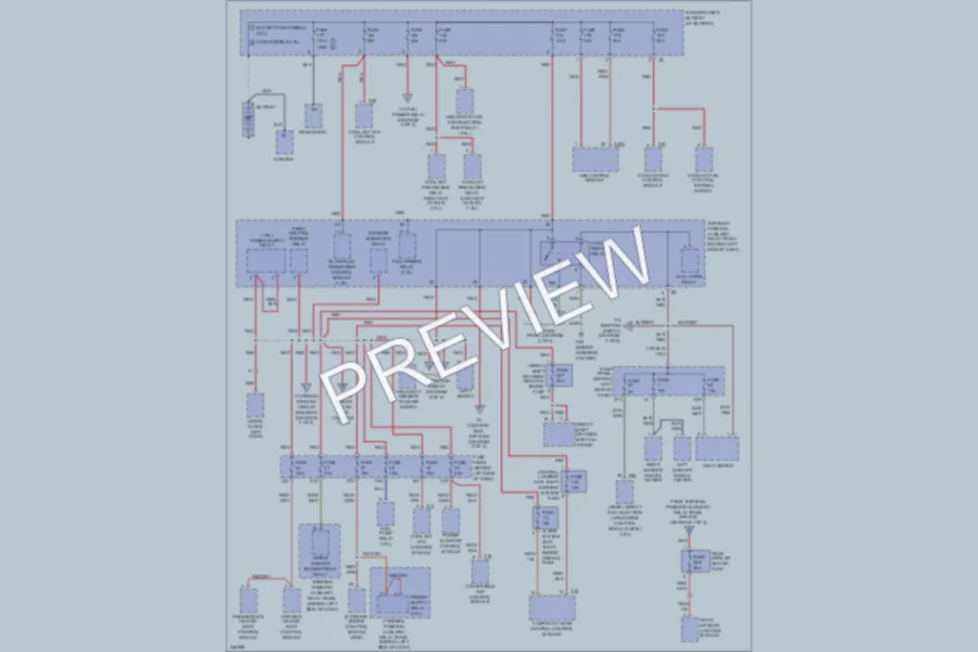 2006 Volkswagen NewBeetle Power Distribution wiring diagram preview