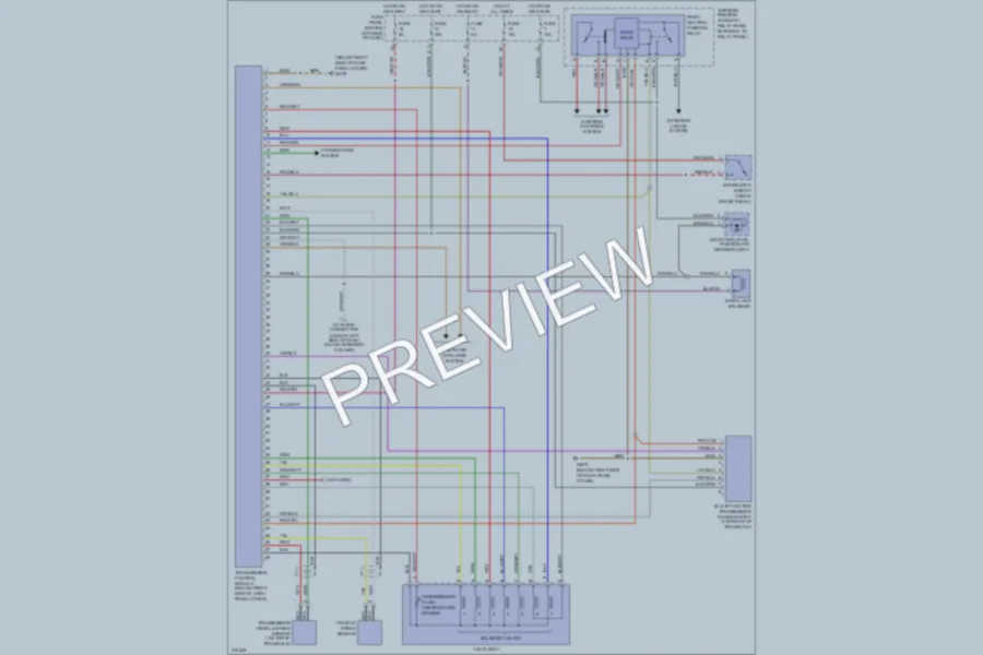 2006 Volkswagen NewBeetle Transmission wiring diagram preview