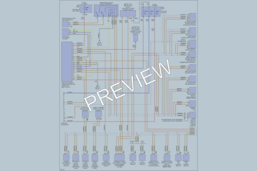 2006 Volkswagen Passat Computer Data Lines wiring diagram preview