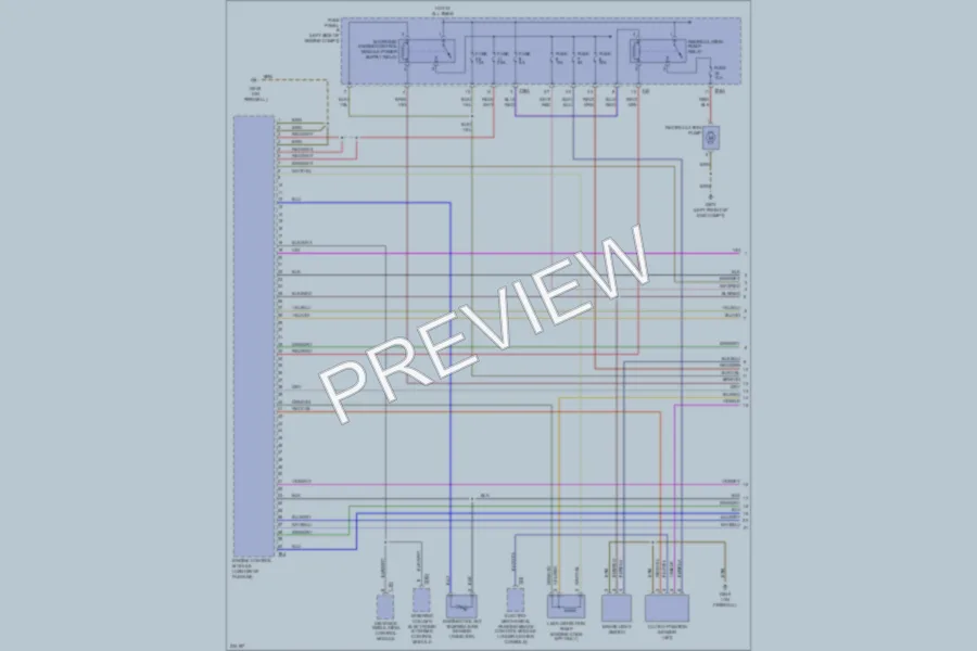 2006 Volkswagen Passat Engine Performance wiring diagram preview