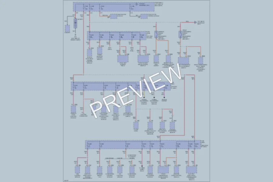 2006 Volkswagen Passat Power Distribution wiring diagram preview