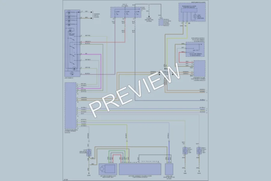 2006 Volkswagen Rabbit Headlights wiring diagram preview