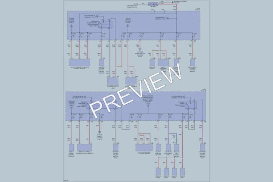 2006 Volkswagen Rabbit Power Distribution wiring diagram preview