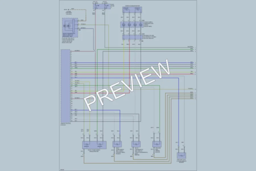 2006 Volkswagen Rabbit Supplemental Restraints wiring diagram preview