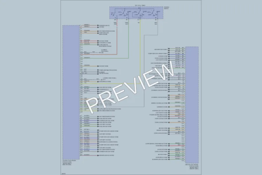 2006 Volvo C70 Body Control Modules wiring diagram preview