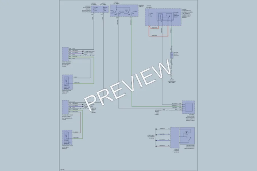 2006 Volvo C70 Defoggers wiring diagram preview