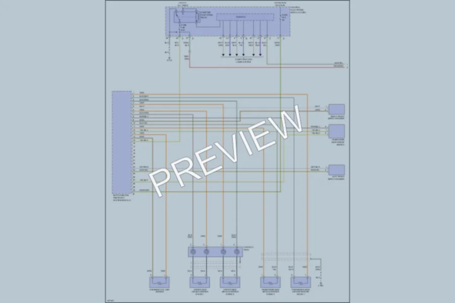 2006 Volvo C70 Supplemental Restraints wiring diagram preview