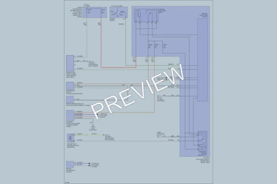 2006 Volvo C70 Wiper Washer wiring diagram preview