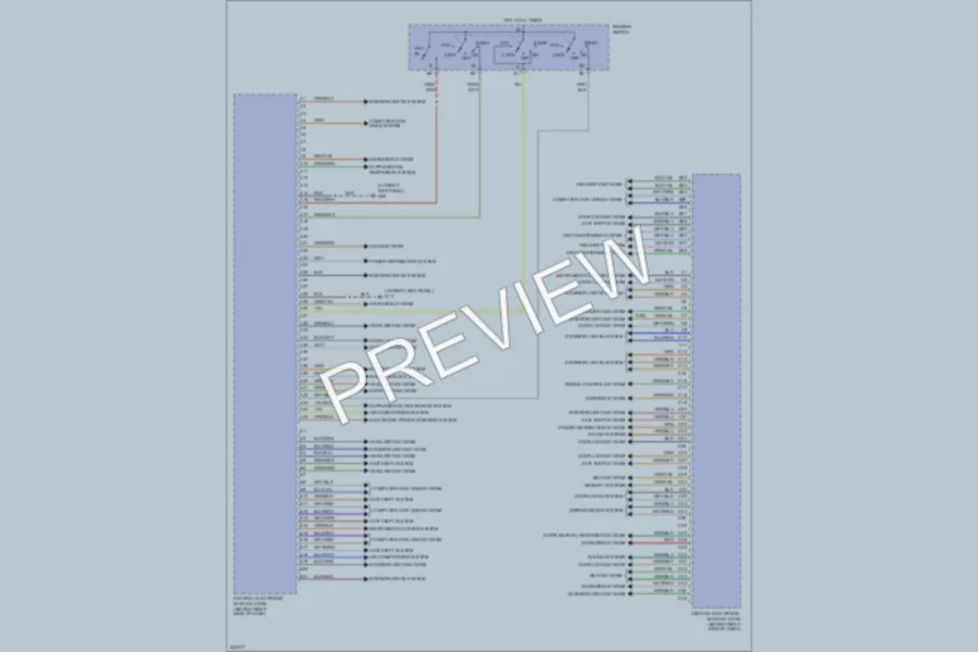 2006 Volvo S40 Body Control Modules wiring diagram preview