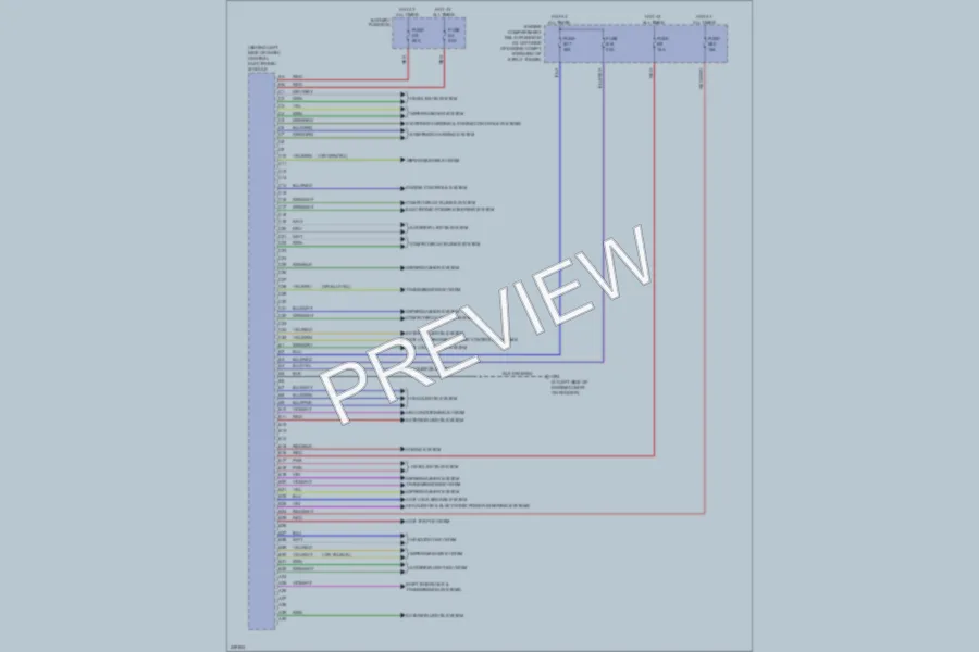 2006 Volvo S60 Body Control Modules wiring diagram preview