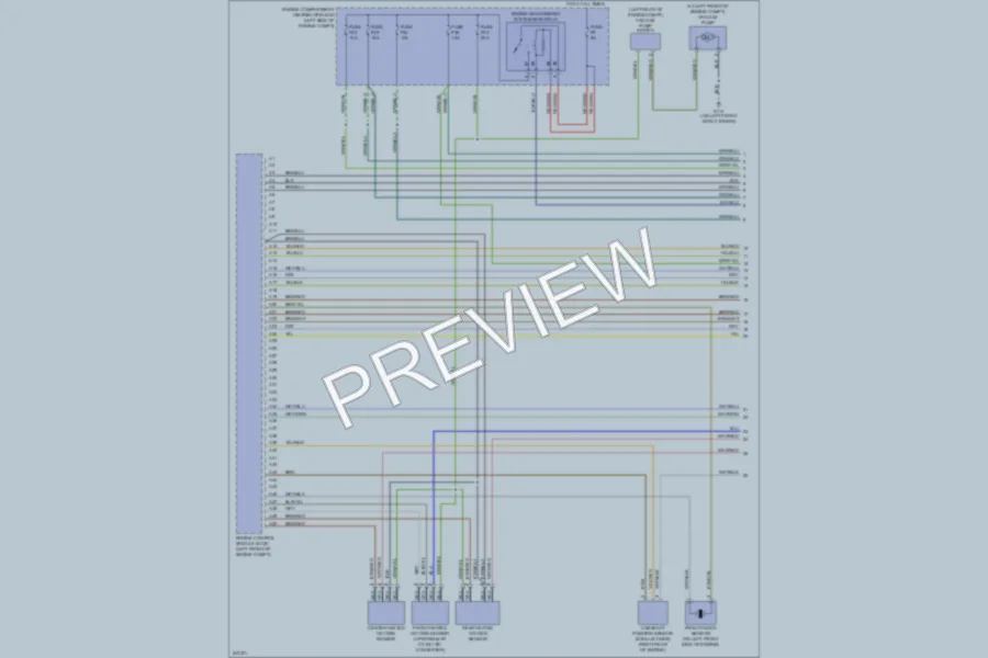2006 Volvo V50 Engine Performance wiring diagram preview