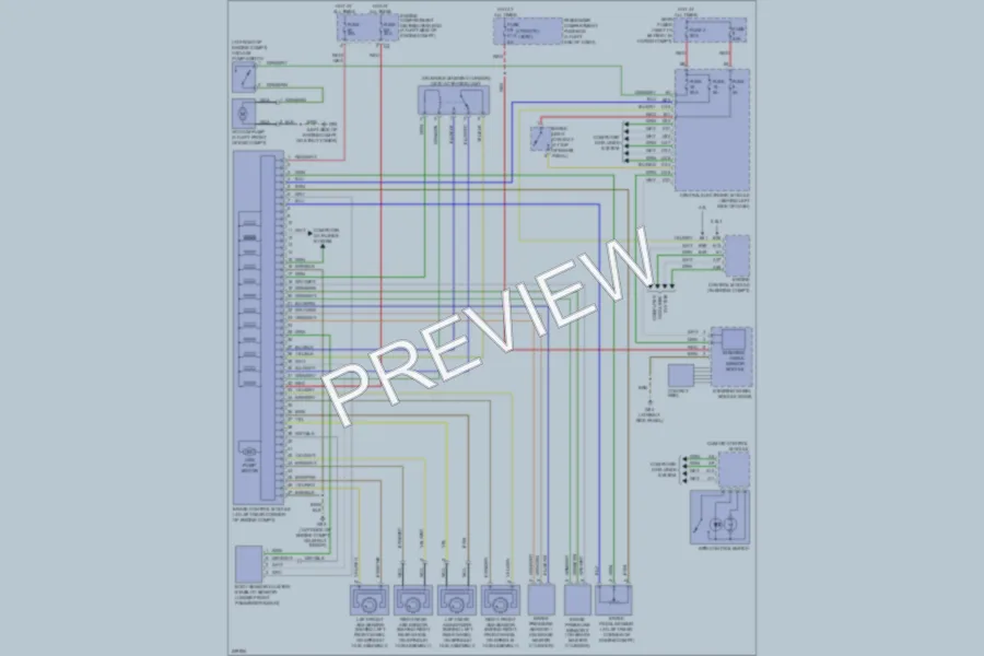 2006 Volvo XC90 Anti Lock Brakes wiring diagram preview