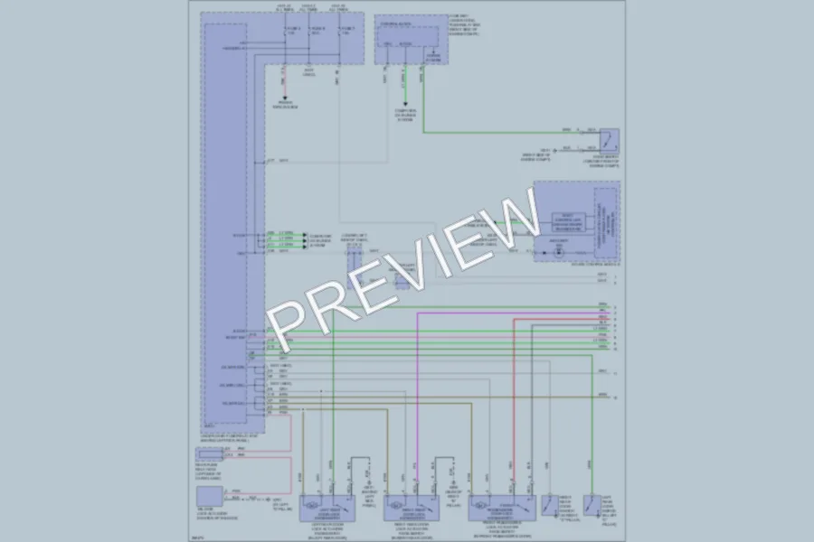 2007 Acura MDX Anti Theft wiring diagram preview