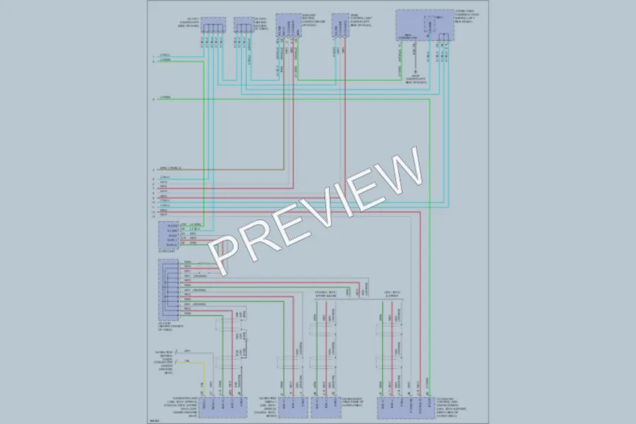 2007 Acura MDX Computer Data Lines wiring diagram preview