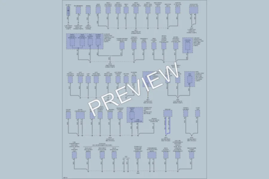 2007 Acura MDX Ground Distribution wiring diagram preview