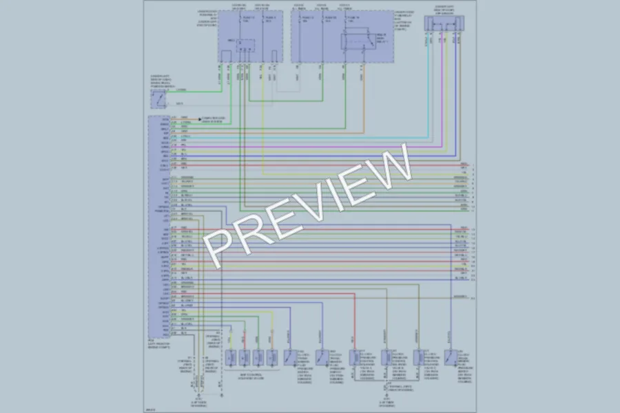 2007 Acura RDX Transmission wiring diagram preview