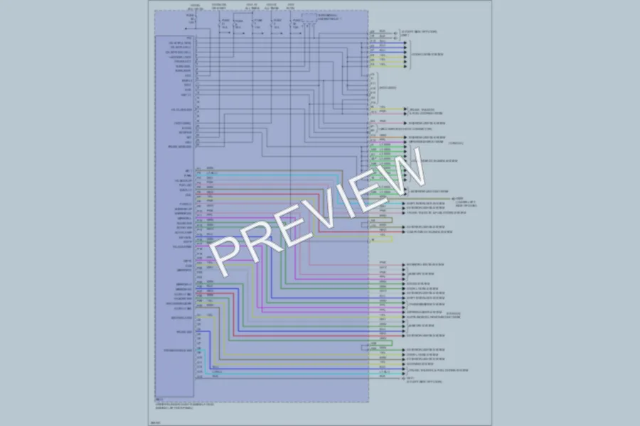 2007 Acura RL Body Control Modules wiring diagram preview